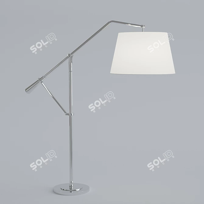 Nolan Loft: Modern Floor Lamp 3D model image 1