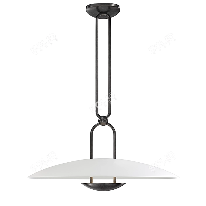 Sculpted Pendant by Ralph Lauren Home 3D model image 1