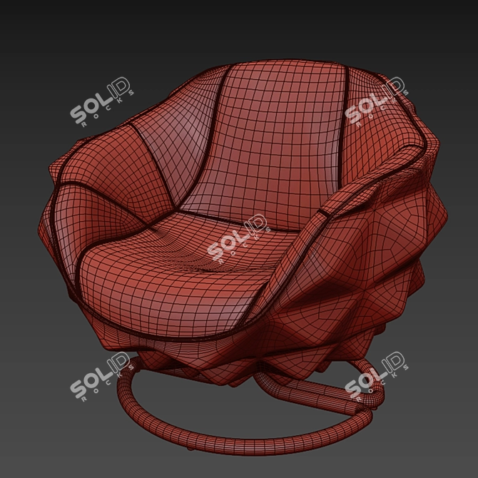  Futuristic Atom Chair | Andrew Martin Furniture 3D model image 2