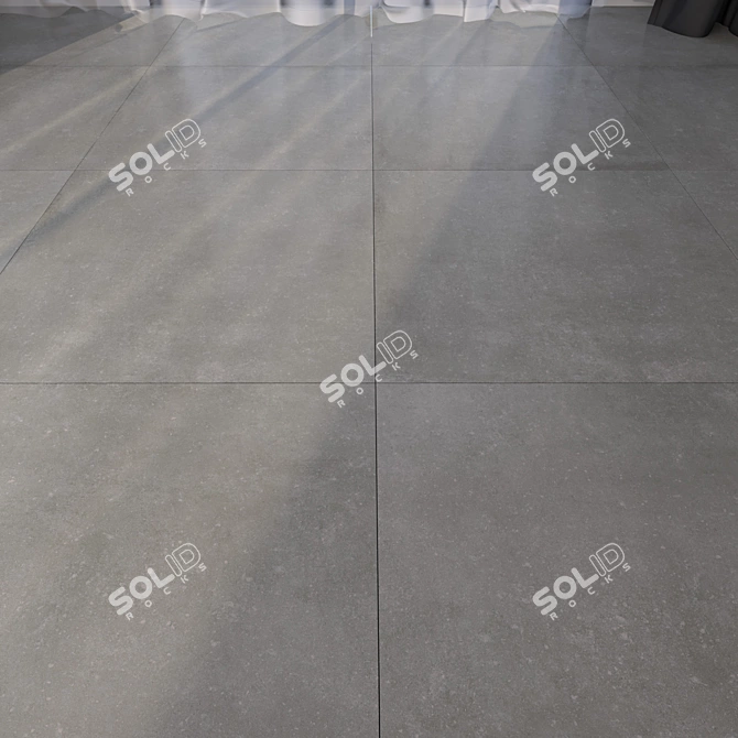 Luxury Marble Floor Tiles 3D model image 1