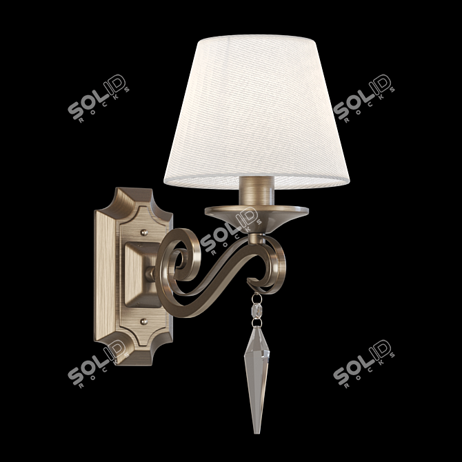 Freya Bonfi Wall Sconce 3D model image 1