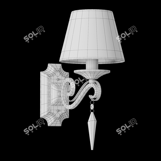 Freya Bonfi Wall Sconce 3D model image 2