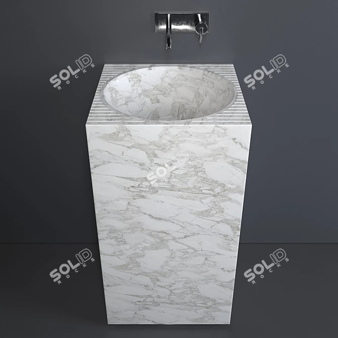 Antonio Lupi Washbasin - Elegant and Functional 3D model image 2