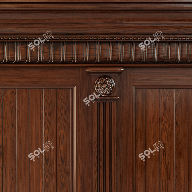 Wood Panels Collection 3D model image 2