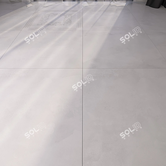 Luxurious Marble Floor Set: HD Textured, Multisub-object, 10 HD Texture Variations 3D model image 1