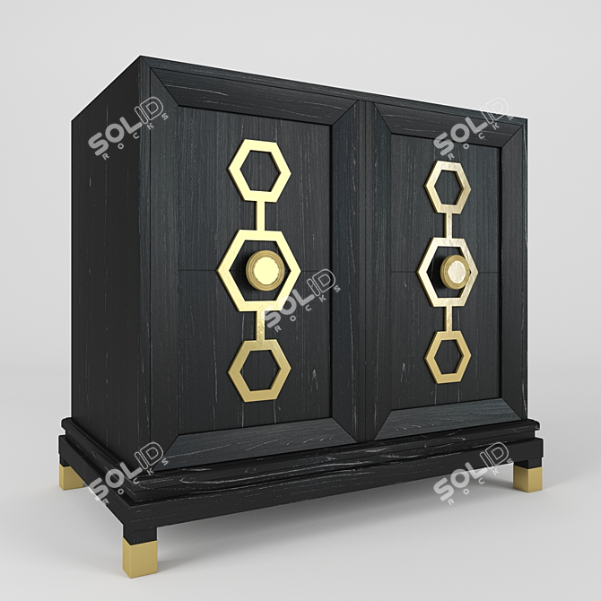 Chest TURNER CABINET jonathan adler

Title: Jonathan Adler Turner Cabinet 3D model image 2