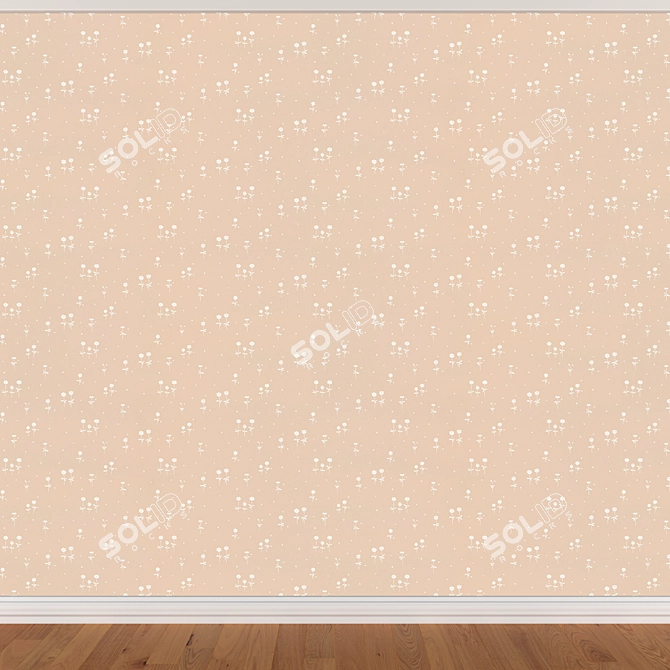 Seamless 3D Wallpapers Set 3D model image 2