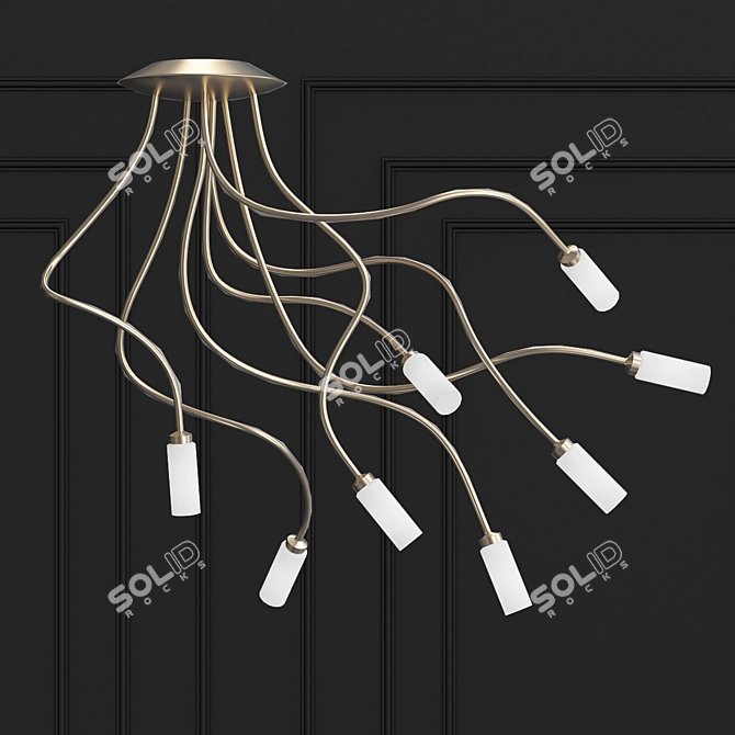 Ethereal Essence Ceiling Light 3D model image 1