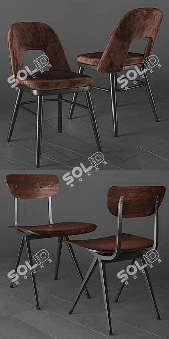 Dual Nice Underframe 3D model image 2