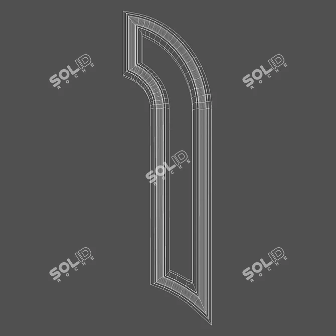 RODECOR Art Deco Cover Plate 3D model image 3