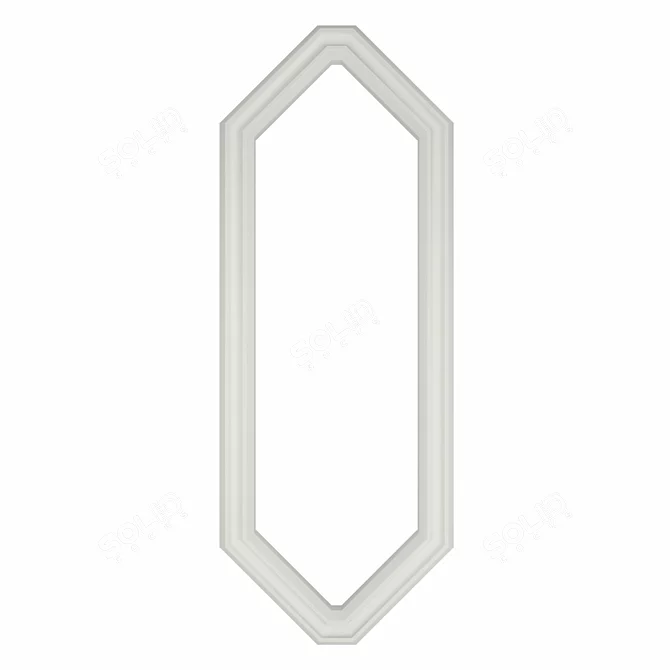 RODECOR Art Deco Trim - Elegant Decorative Enhancement 3D model image 2