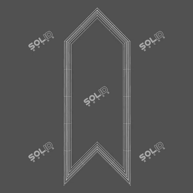 RODECOR Art Deco Trim: Elegant Interior Upgrade 3D model image 3