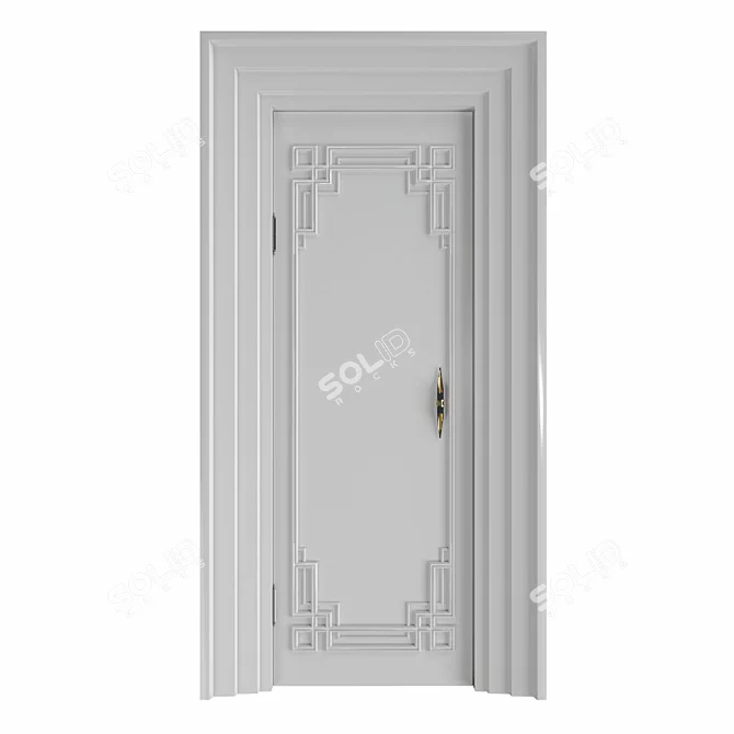 RODECOR Erte: Luxurious Door Decoration 3D model image 2