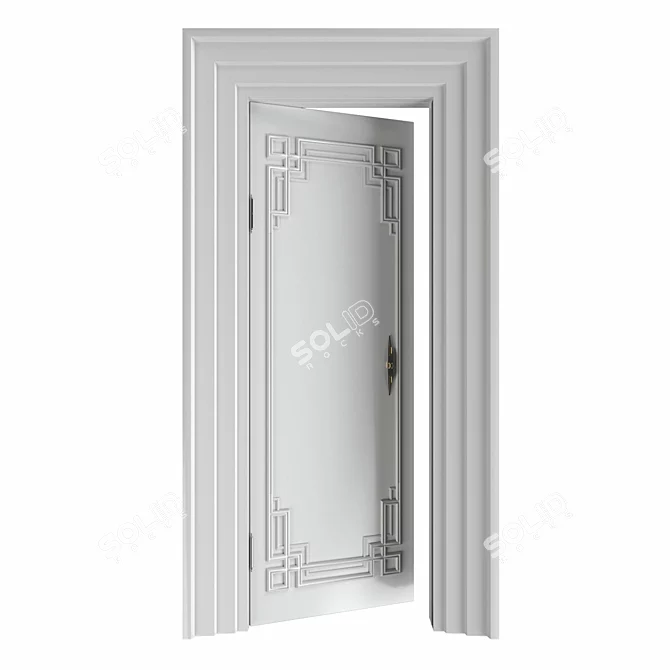 RODECOR Erte: Luxurious Door Decoration 3D model image 3
