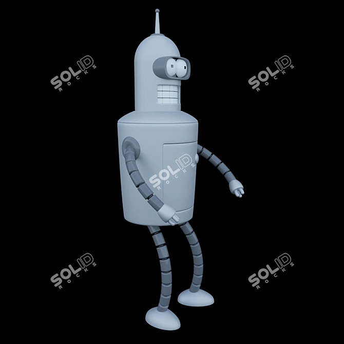 Flexible Robotic Arm 3D model image 2