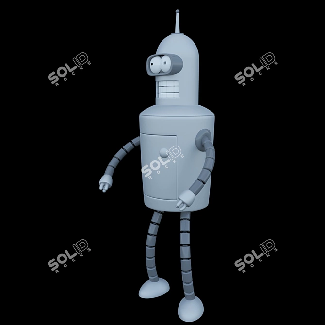 Flexible Robotic Arm 3D model image 3