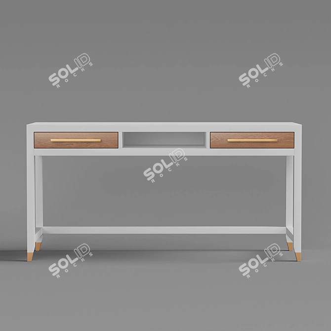 Furnitera Arnika Desk 3D model image 2