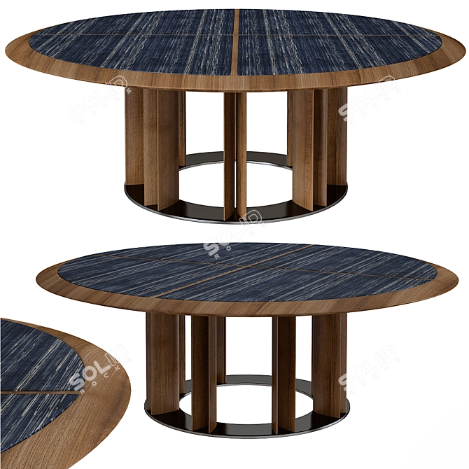 Elegant Thayl Porada Tavolo Table 3D model image 1