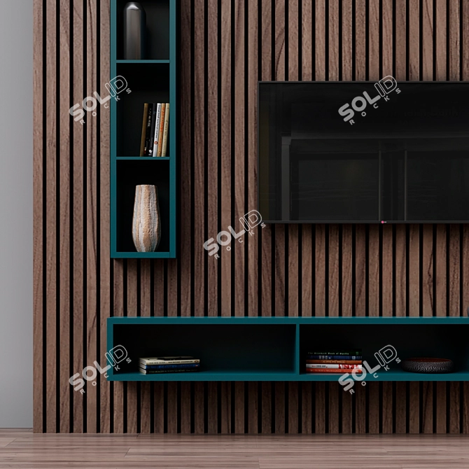 Zona 11 TV: Sleek and Spacious 3D model image 3