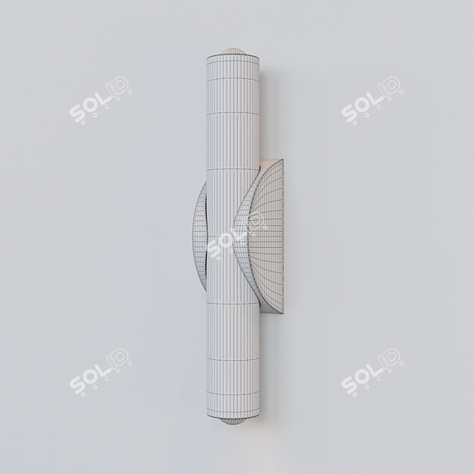 Globo Smokey 7605 Wall Lamp 3D model image 2