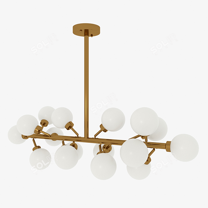 Garda "Spheres" Ceiling Lamp - Modern Lighting Solution 3D model image 1