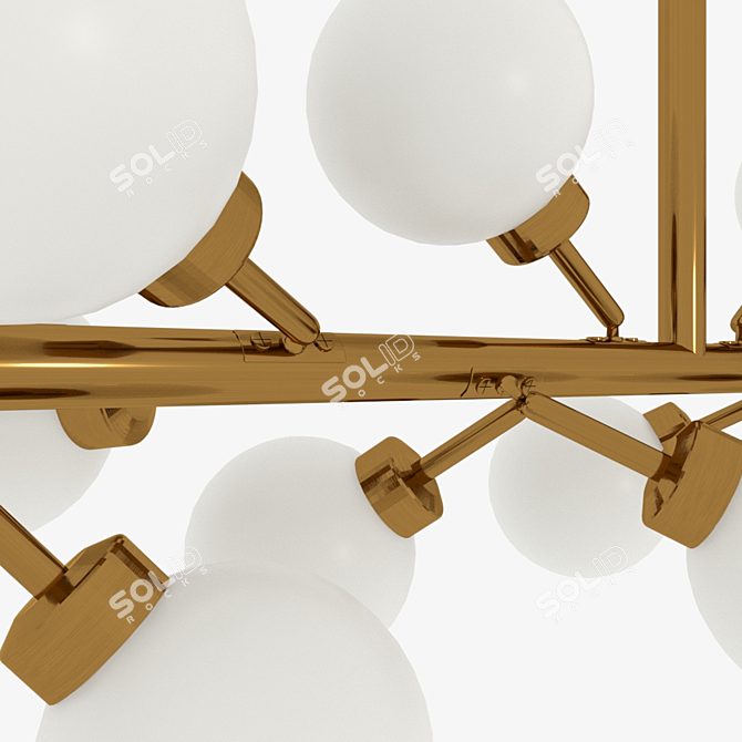 Garda "Spheres" Ceiling Lamp - Modern Lighting Solution 3D model image 2