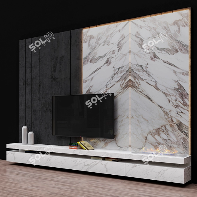 Zona 12: Ultra-Slim HD TV 3D model image 2