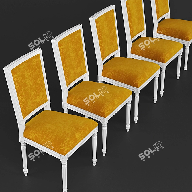 Modern Dining Chair 2013 3D model image 3