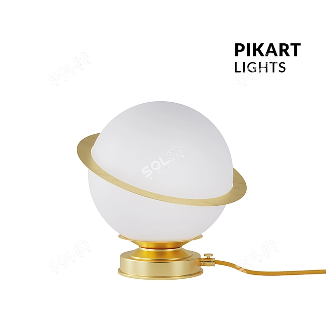 Globe Table Lamp: Art. 5943 from Pikartlights 3D model image 1