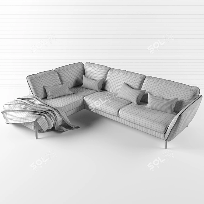 Stella Corner Sofa 3D model image 3