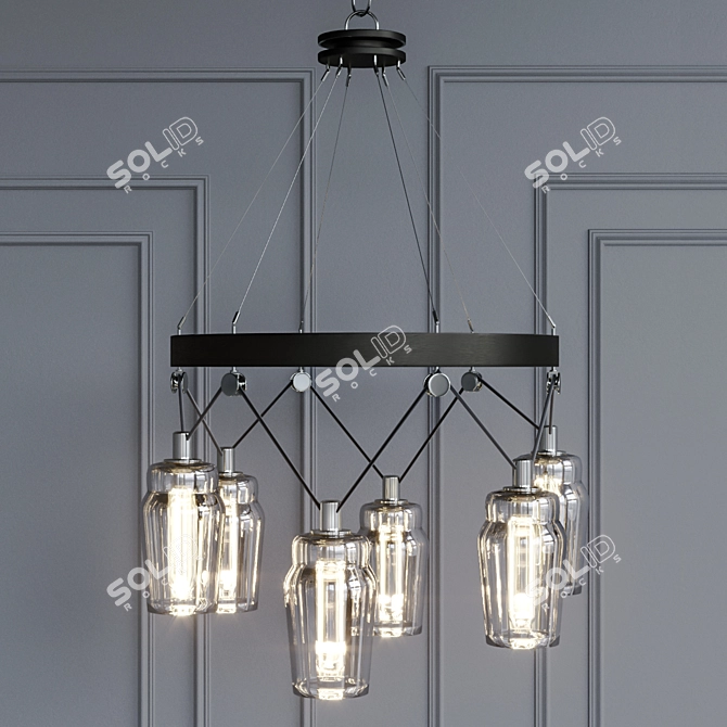 Troy Lighting Citizen F5996 Pendant 3D model image 1