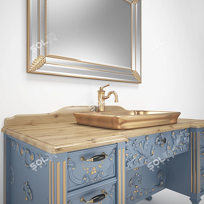 GAiA IMPERO Bathroom Furniture 3D model image 2