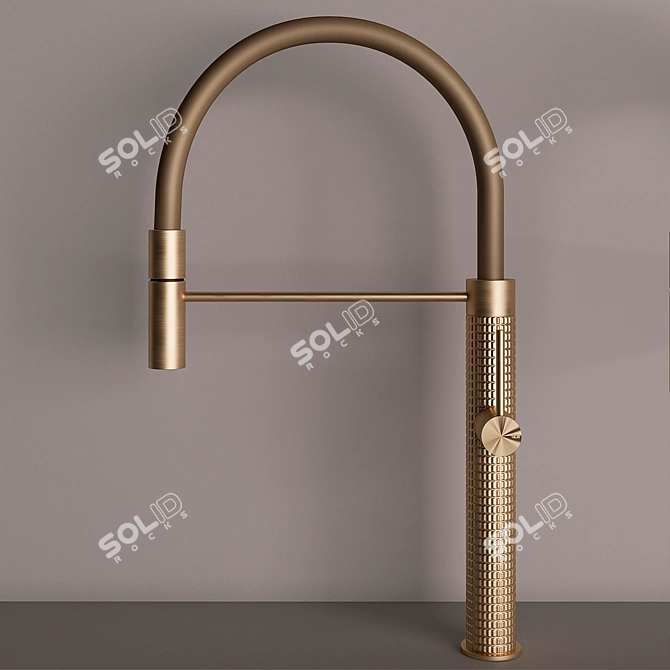 Gessi 316 Kitchen Tapware: Sleek and Stylish 3D model image 2