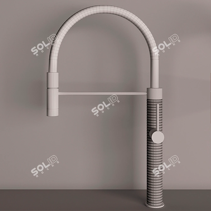 Gessi 316 Kitchen Tapware: Sleek and Stylish 3D model image 3