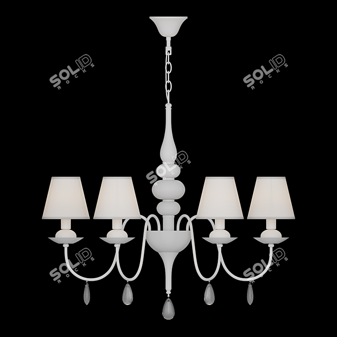 Freya Eliza Wall Sconce 3D model image 1