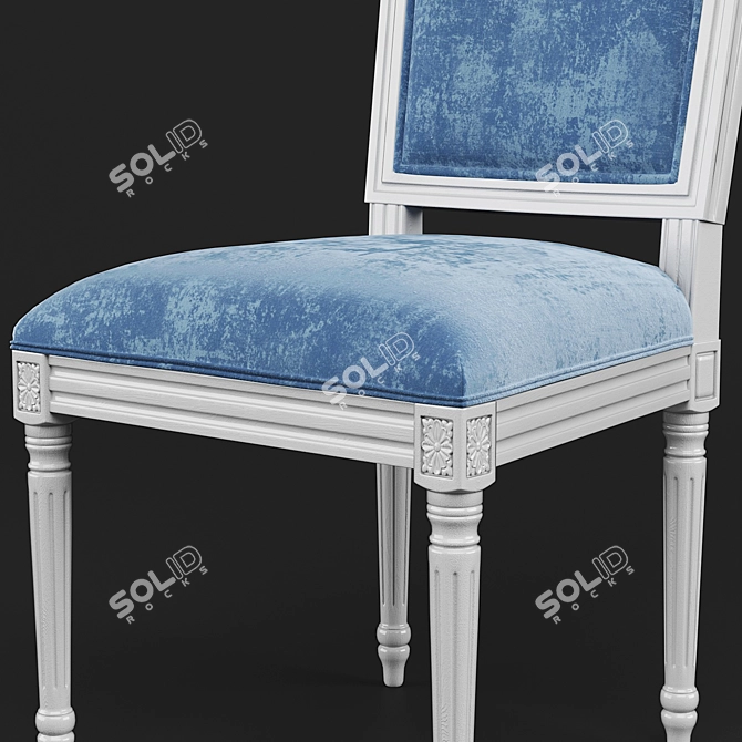 Elegant Dining Chair 2013 3D model image 2