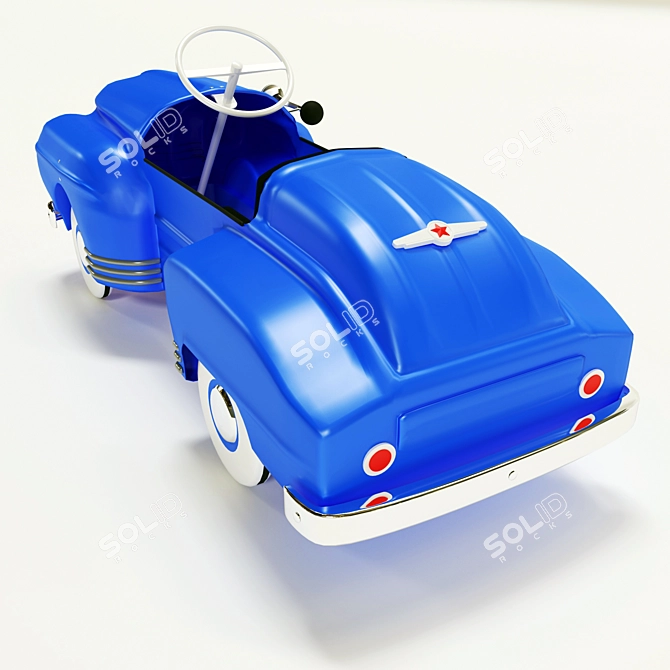 Ural Pedal Machine 3D model image 2