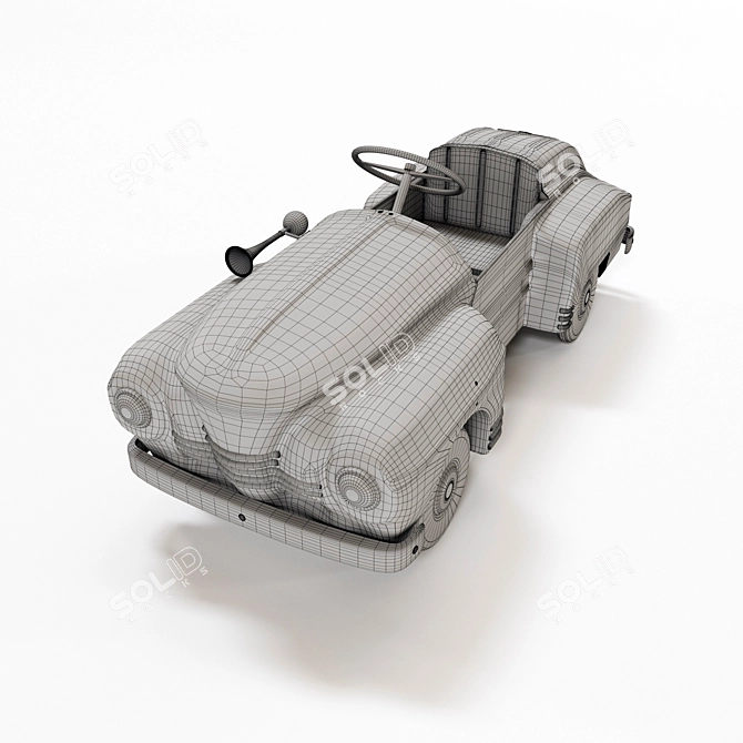Ural Pedal Machine 3D model image 3