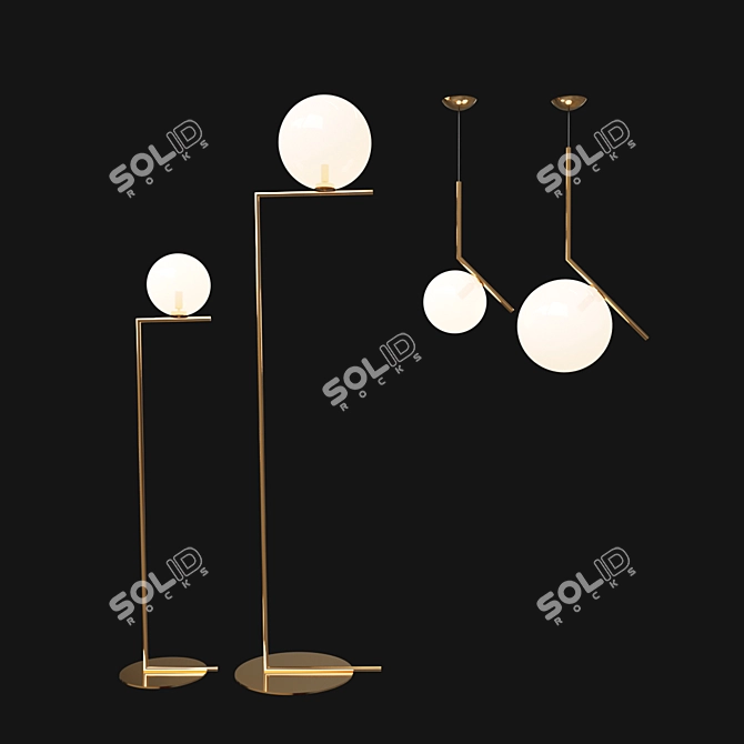 Modern Lighting Collection: IC Lights 3D model image 2