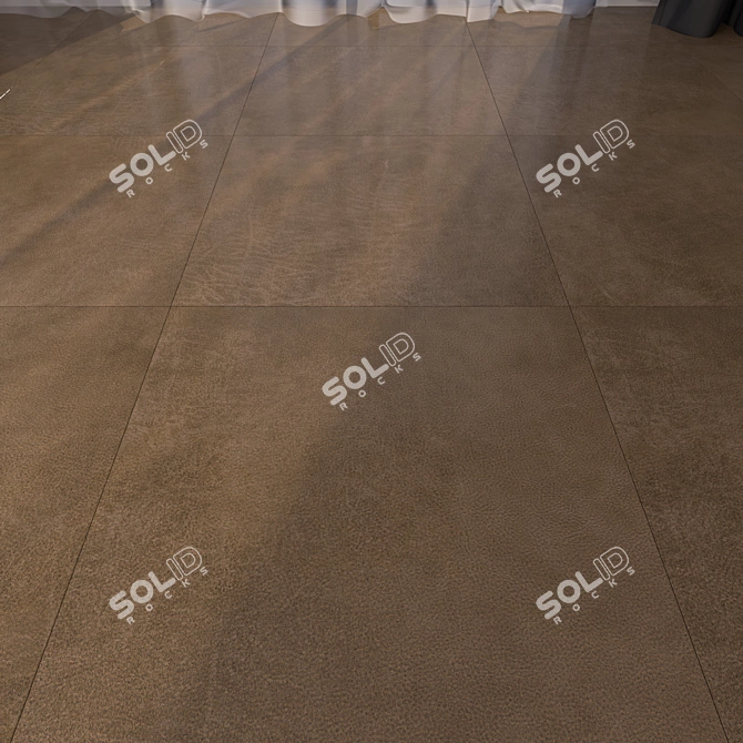 HD Marble Floor Tiles 3D model image 1