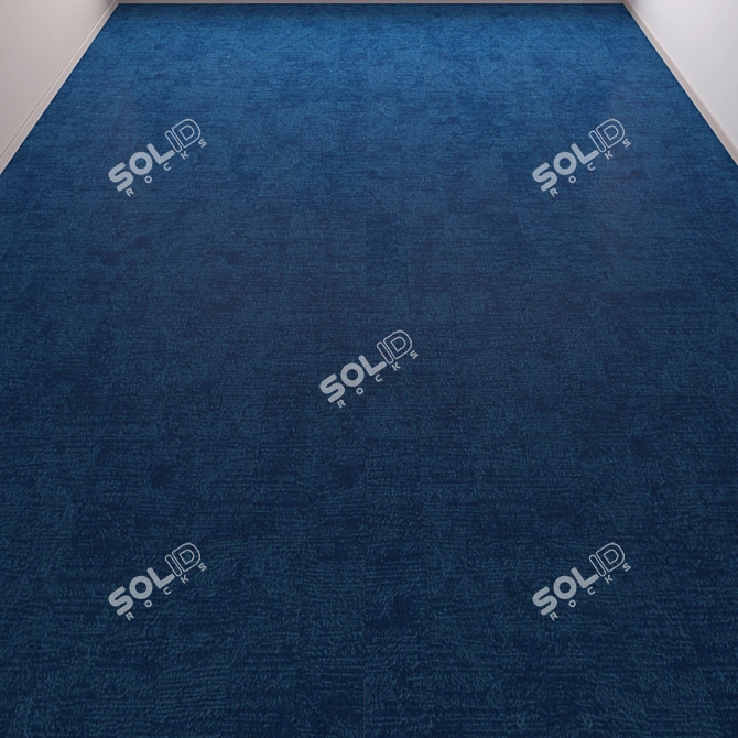 Premium Office Carpet - High-Quality Textures 3D model image 1
