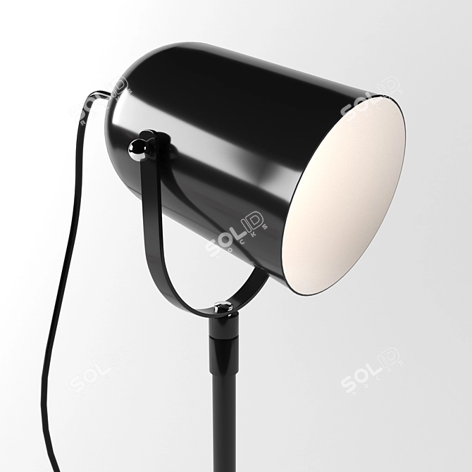 Trundle Modern Floor Lamp 3D model image 2