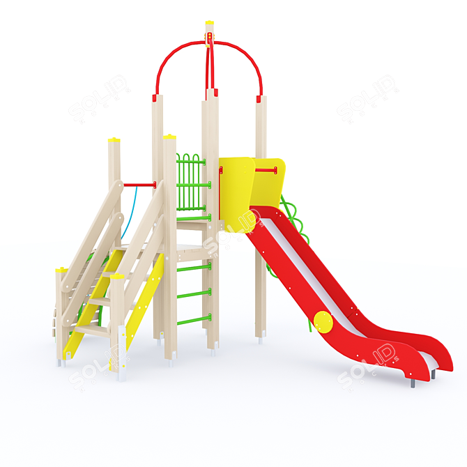 Xyl 5302: Interactive Children's Game Set 3D model image 2