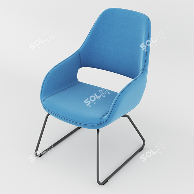 Babila Comfort 2749 - Stylish ArmChair 3D model image 1