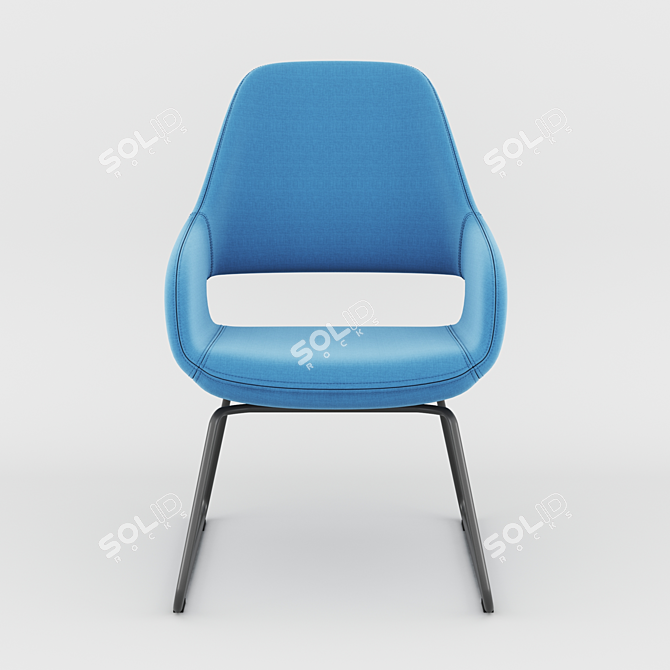 Babila Comfort 2749 - Stylish ArmChair 3D model image 2