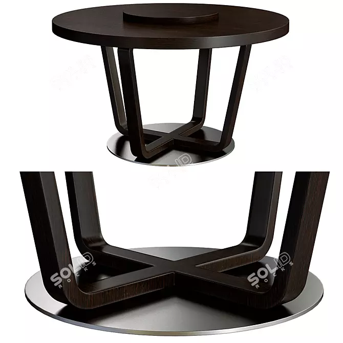 SEVEN SEDIE Ermione Modern Table 3D model image 1