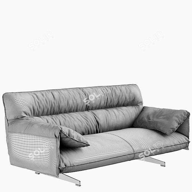  Luxurious poltronafrau ANTOHN sofa 3D model image 3
