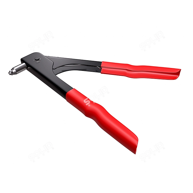 Heavy Duty Riveter: Strong & Versatile Hand Tool 3D model image 1