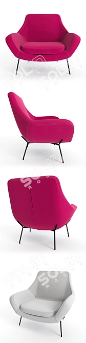 Noomi String Armchair | Modern Design 3D model image 2