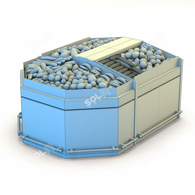 Missouri VF Vegetable and Fruit Showcase 3D model image 2